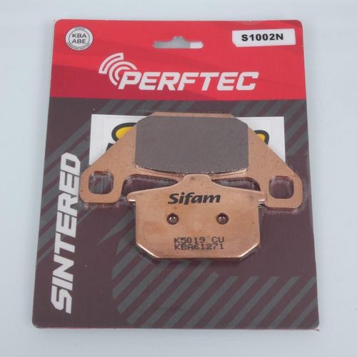 Plaquette De Frein Perftec Pour Moto Kawasaki 550 Gpz Zx Unitrack 1984 À 1987 Avg / Avd / Ar Neuf