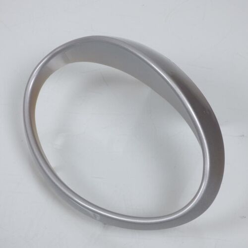 Entourage Optique De Phare Avant Argent Pour Scooter Aprilia 50 Scarabeo 2006 Neuf