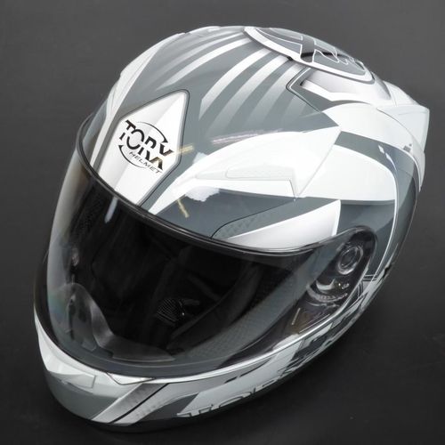Casque Intégral Torx Pour Deux Roues Torx Taille Xs Billy 2 57 White Grey / 53-54 Neuf