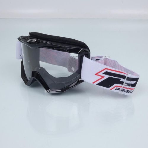 Masque Lunette Moto Cross Progrip 3201 Noir Pour Enduro Tout Terrain Quad Neuf