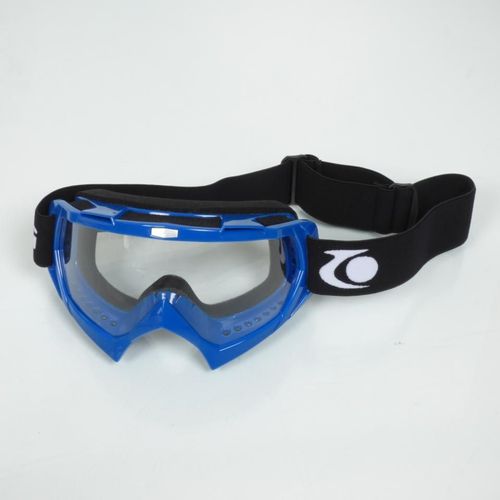 Masque Lunette Cross Bleu Trendy Yh16 / Mtc01 Neuf Pour Moto 50 À Boite
