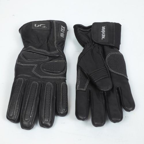 Gant Pour Moto Route Mi Saison Dg Taille 7 Cuir Et Textile Noir Ski Hiver Destockage