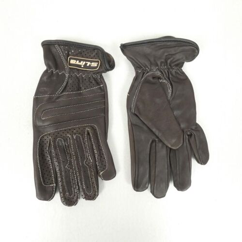 Paire Gant Moto Cuir Été Marron S-Line Pour Homme Femme Taille Xs Gan200xs Neuf