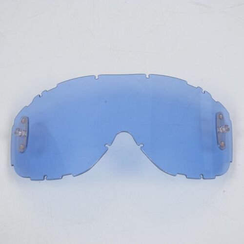 Visière Écran Simple Bleu Masque Casque Smith Piston Pour Moto Cross Quad Neuf