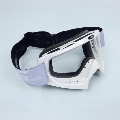 Masque Lunette Cross Swaps Pixel Blanc Pour Moto Supermotard Enduro Cross Neuf