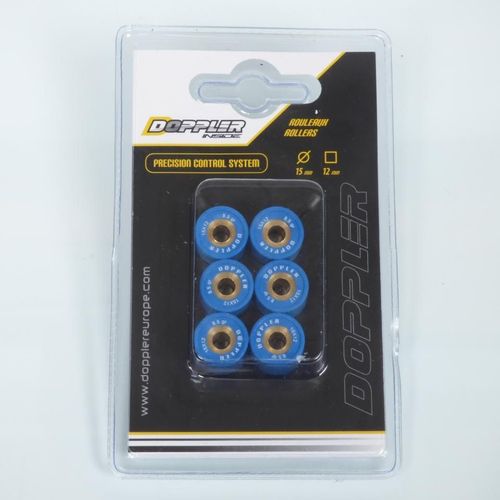 Galet Rouleau De Variateur Doppler Pour Scooter Cpi 50 Popcorn Avant 2002 15x12 8.5grs Neuf