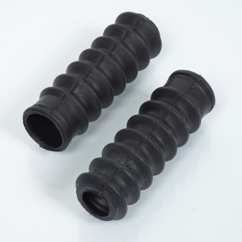 Protection De Fourche Rsm Pour Mobylette Motoconfort Noir / D17/25mm L95mm Neuf