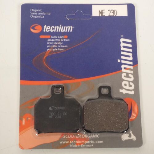 Plaquette De Frein Tecnium Pour Scooter Yamaha 125 Xmax 2006 À 2016 Neuf