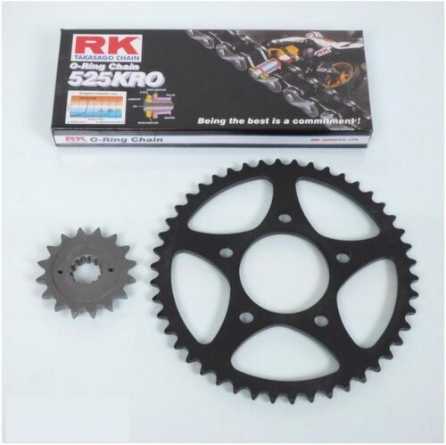 Kit Chaîne France Equipement Pour Moto Honda 750 Africa Twin 1990 À 1992 16x46 Pas 525 / Rd04 Neuf