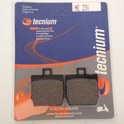 Plaquette De Frein Tecnium Pour Scooter Mbk 50 Nitro 1997-2010 Me231 Neuf