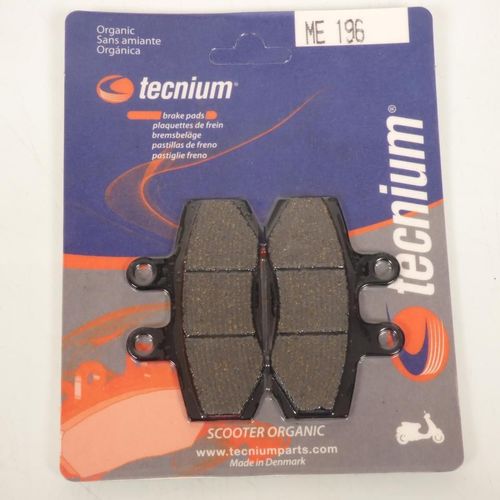 Plaquette De Frein Tecnium Pour Scooter Aprilia 125 Scarabeo 1999 À 2003 Av Neuf
