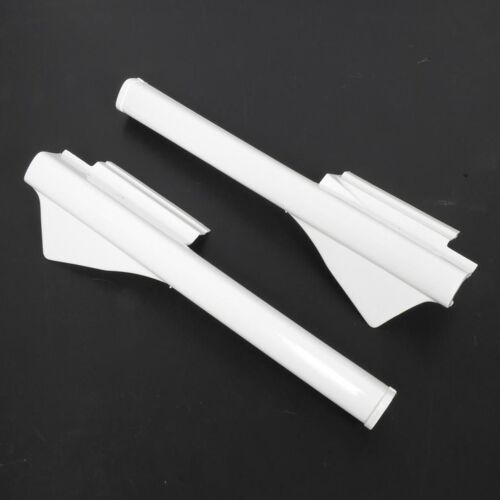 Protection De Fourche Rsm Pour Mobylette Peugeot 50 103 Mvl Paire Blanc Neuf