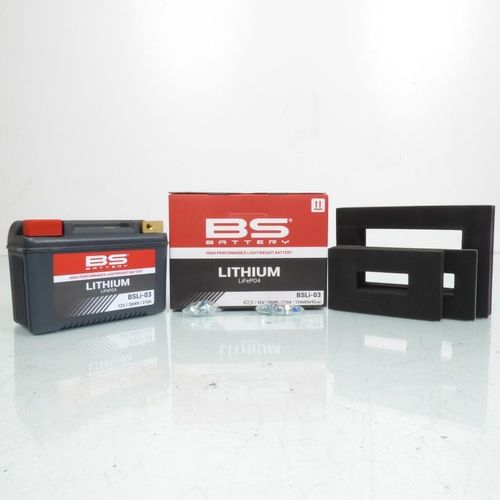 Batterie Lithium Bs Battery Pour Moto Honda 750 Vfr R Rc30 1988 À 1991 Bsli-03 / Lfpx9 / 12v 36wh Neuf