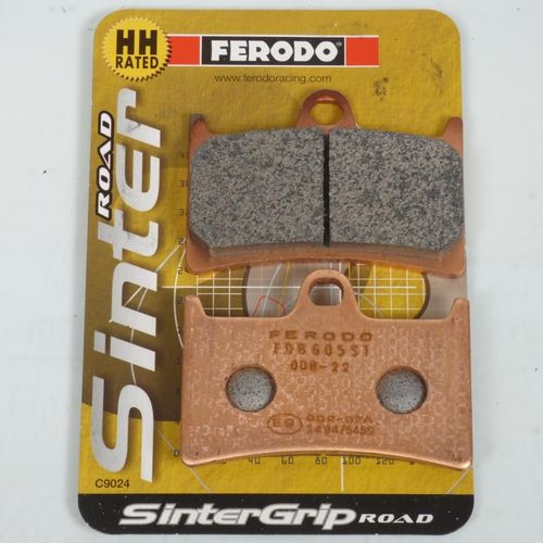 Plaquette De Frein Ferodo Pour Moto Yamaha 600 Fz6 Fazer S2 N/S 2007 À 2010 Avg / Avd Neuf