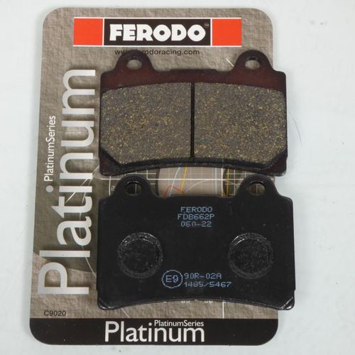 Plaquette De Frein Ferodo Pour Moto Yamaha 750 Fz Genesis 1989 À 1990 Avg / Avd Neuf