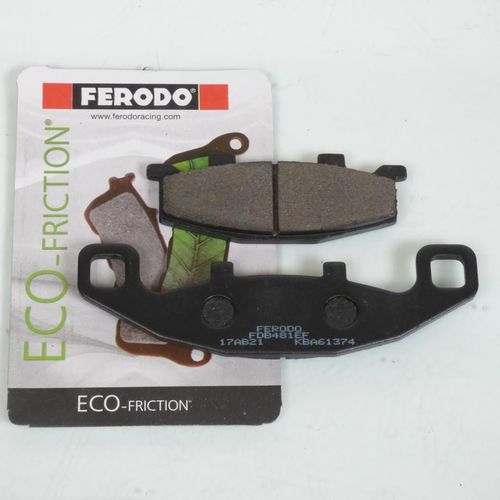 Plaquette De Frein Ferodo Pour Moto Kawasaki 550 Gpz Zx Unitrack 1984 À 1987 Avg / Avd Neuf
