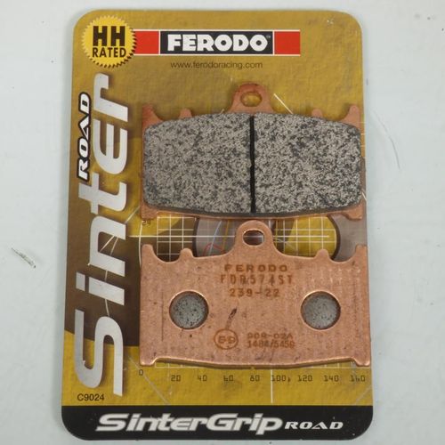 Plaquette De Frein Ferodo Pour Moto Suzuki 600 Gsr 2006 À 2012 Avg / Avd Neuf