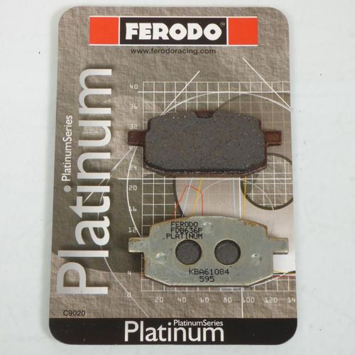 Plaquette De Frein Ferodo Pour Scooter Yamaha 50 Jog 1995 3xg/4sc / Av Neuf