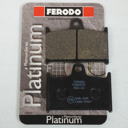 Plaquette De Frein Ferodo Pour Moto Triumph 900 Daytona 1993 À 1996 357 / Av Neuf