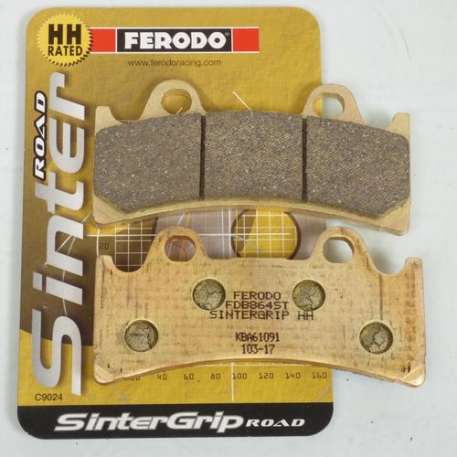 Plaquette De Frein Ferodo Pour Moto Yamaha 1000 Fzr 1995 3gmh / Av Neuf