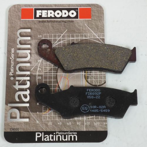 Plaquette De Frein Ferodo Pour Moto Honda 600 Transalp 1997 À 2000 Pd10b / Av Neuf