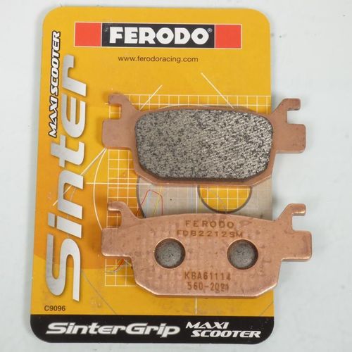 Plaquette De Frein Ferodo Pour Scooter Honda 125 Sh I D Etrier 3 Pistons 2013 À 2019 Ar Neuf