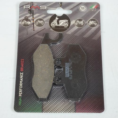 Plaquette De Frein Rms Pour Scooter Piaggio 125 Beverly 2010 À 2015 Zamp69100 / Av Neuf