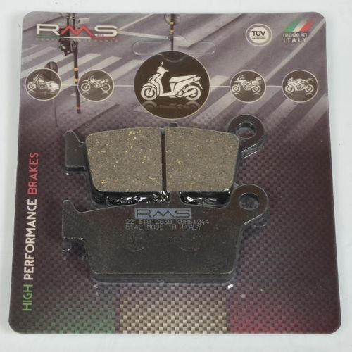 Plaquette De Frein Rms Pour Moto Honda 125 Cr 1996 À 2001 Je01a / Ar Neuf