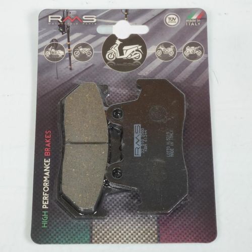 Plaquette De Frein Rms Pour Moto Honda 750 Vfr 1986 À 1987 Rc24 / Ar Neuf