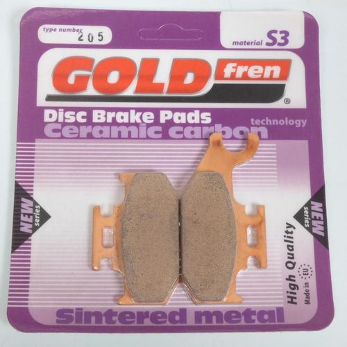 Plaquette De Frein Gold Fren Pour Scooter Suzuki 125 Burgman 2007 À 2017 Ar Neuf