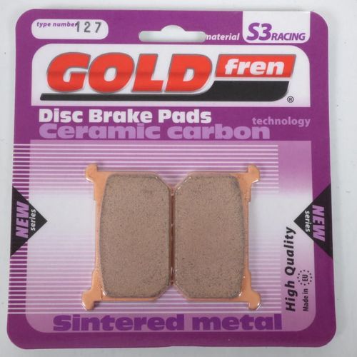Plaquette De Frein Gold Fren Pour Moto Kawasaki 550 Gpz 1982 À 1983 Avg/Arg / H1/H2/D1 Neuf