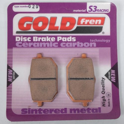 Plaquette De Frein Gold Fren Pour Moto Yamaha 600 Xt Z Ténéré 1988 À 1990 Avg Neuf