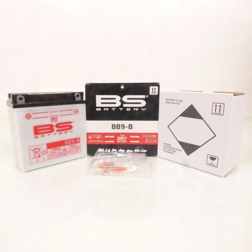 Batterie Bs Battery Pour Scooter Aprilia 125 Sr Motard 2012-2016 Yb9-B / 12v 9ah Neuf
