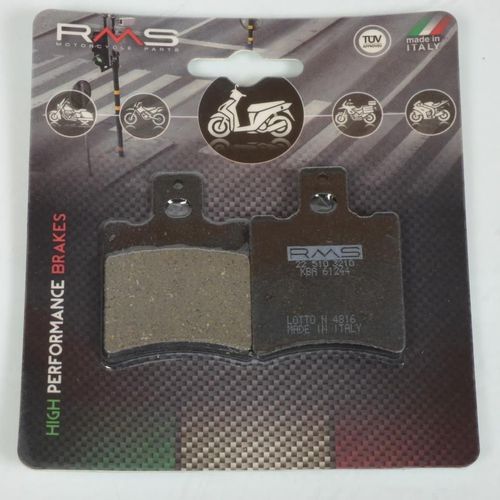 Plaquette De Frein Rms Pour Scooter Mbk 50 Nitro 2004 5sb9 / Av Neuf
