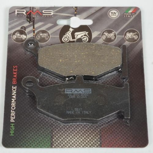 Plaquette De Frein Rms Pour Moto Suzuki 600 Gsr 2006 À 2010 B9111/B9211 / Ar Neuf