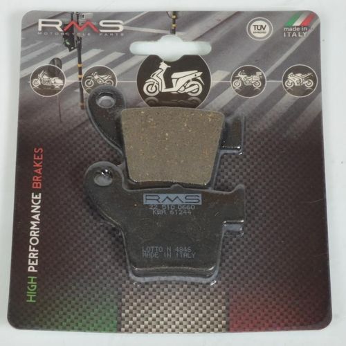 Plaquette De Frein Rms Pour Moto Honda 125 Cr 2002 À 2007 Je01a / Ar Neuf
