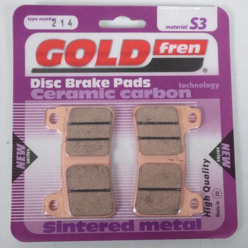 Plaquette De Frein Gold Fren Pour Moto Honda 800 Vfr F 2014 À 2018 Avg/Avd / Avec Abs Neuf