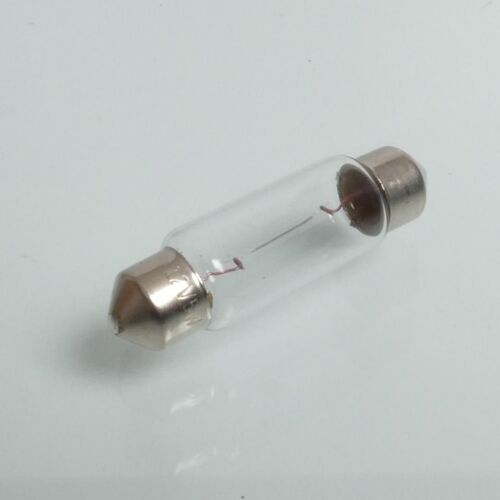 Ampoule Blanche 12v 5w Type Navette T11x39 Rms Pour Moto Auto À L'unité Neuf