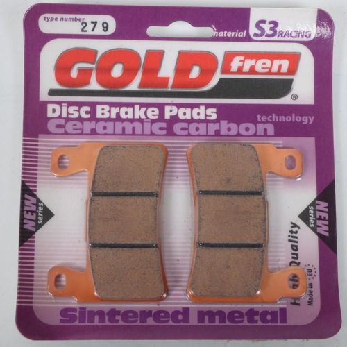 Plaquette De Frein Gold Fren Pour Moto Honda 1300 Cb Super Four Abs 2005 À 2009 Avd / A5/A6/A7/A8/A9 Neuf
