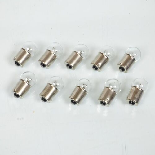 Ampoule Blanche 6v 5w Culot Ba15s R5w Flosser Pour Moto Scooter Auto 4023 Par 10