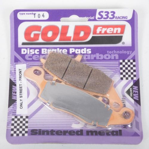 Plaquette De Frein Gold Fren Pour Moto Suzuki 650 Sv 2007 À 2015 Avg / Sak7/Sak8/Sak9/Sal0 Neuf