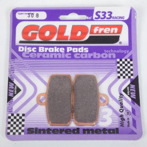 Plaquette De Frein Gold Fren Pour Moto Jotagas Jtg Jt 2012-2012 Av Neuf