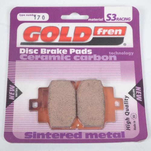 Plaquette De Frein Gold Fren Pour Scooter Aprilia 125 Sr 1999 À 2002 Avg Neuf