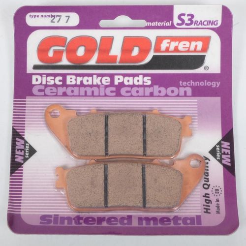 Plaquette De Frein Gold Fren Pour Moto Honda 800 Vfr Crossrunner Abs 2011 À 2013 Arg / Xb/Xc/Xd Neuf