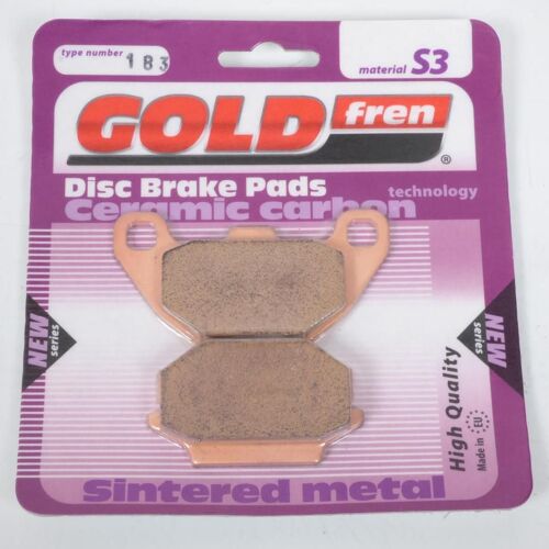 Plaquette De Frein Gold Fren Pour Pour Quad Arctic Cat 90 Dvx Youth 2x4 4t 2006 Ard / Disque Arrière Neuf