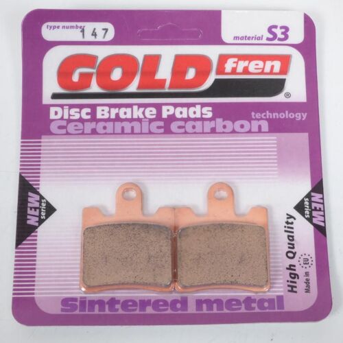 Plaquette De Frein Gold Fren Pour Moto Suzuki 400 An Skywave 2003 À 2006 Avg / K3-K6 Neuf