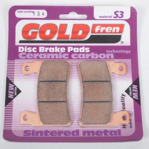 Plaquette De Frein Gold Fren Pour Moto Honda 1300 Cb R 2002 Avg/Avd Neuf