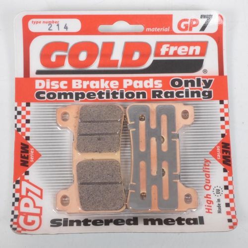 Plaquette De Frein Gold Fren Pour Moto Honda 800 Vfr X Crossrunner 2015-2017 Avg / Avd Neuf