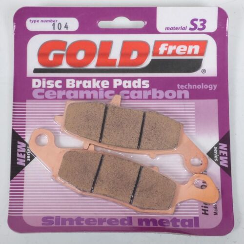Plaquette De Frein Gold Fren Pour Moto Suzuki 650 Dl V-Strom X 2007 À 2011 Avg / Xk7/Xk8/Xk9/Xl0 Neuf