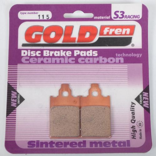 Plaquette De Frein Gold Fren Pour Moto Yamaha 50 Dt R Trail 4t 1997-1999 Av Neuf